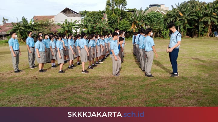 Pelaksanaan Kegiatan Drill BB di SMAS Kristen Kalam Kudus 2 Jakarta
